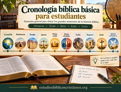 Glosario de términos bíblicos explicado