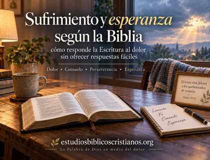 Sufrimiento y esperanza según la Biblia: cómo responde la Escritura al dolor sin ofrecer respuestas fáciles